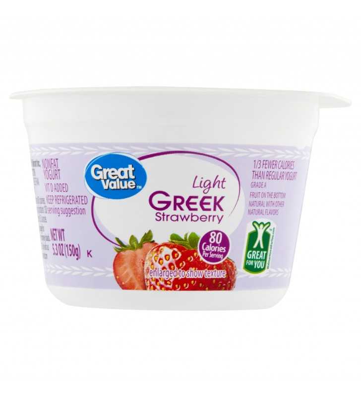 Great Value Light Greek Strawberry