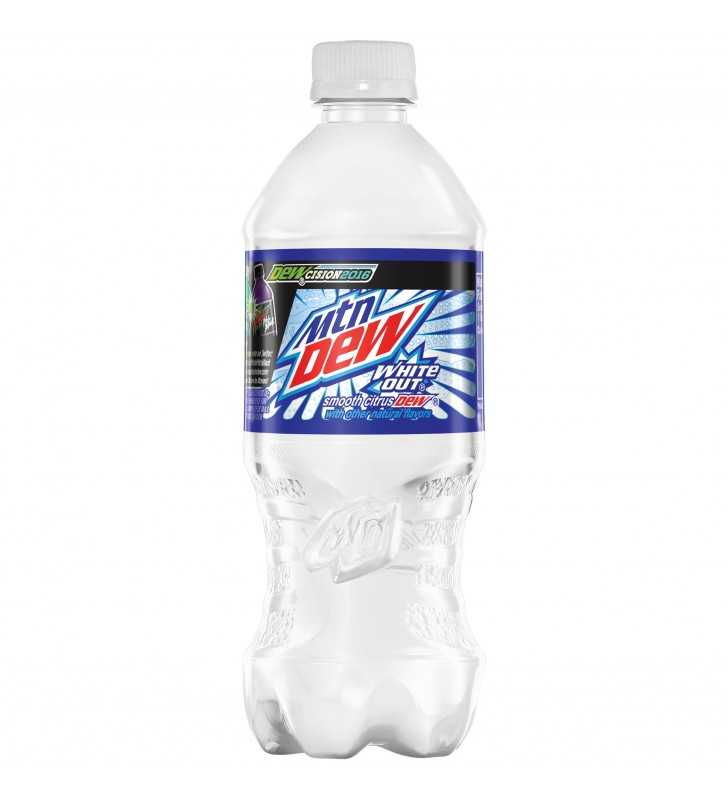 Mtn Dew White Out Smooth Citrus Dew 20 fl. oz. Bottle