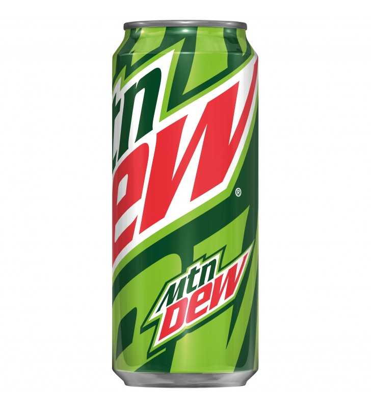 Mountain Dew Soda 16 fl. oz. Can