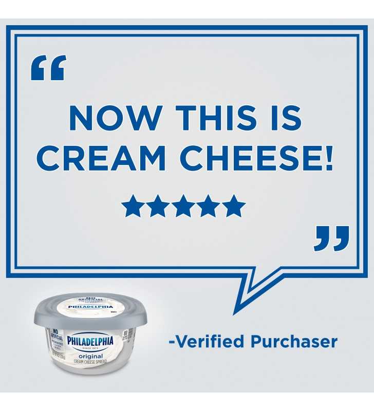 Philadelphia Original Cream Cheese Spread, 8 Oz. Tub