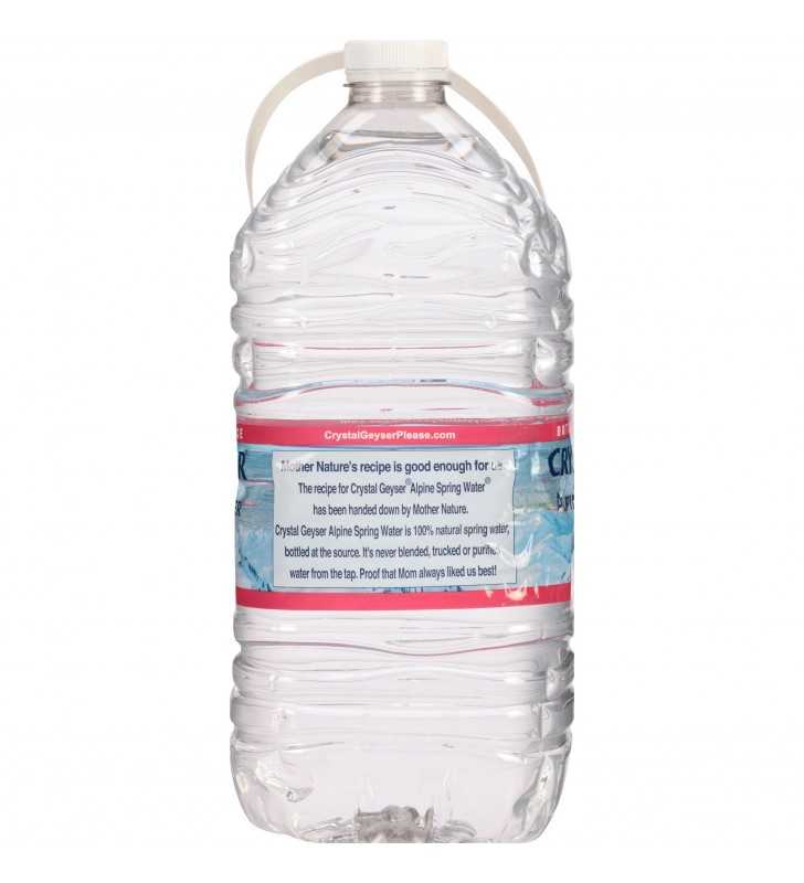 Crystal Geyser Natural Alpine Spring Water - 1 gal jug