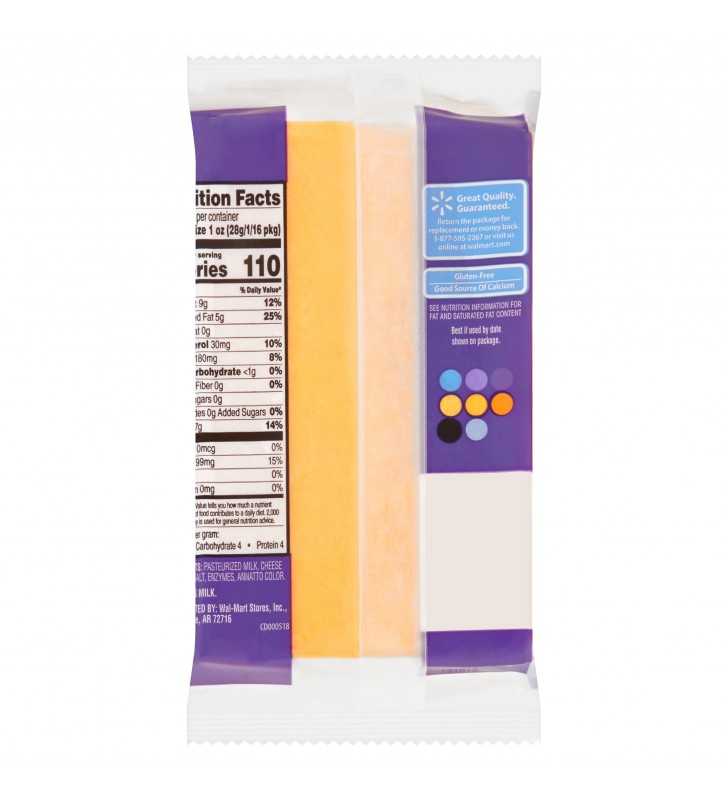 Great Value Mild Cheddar Cheese, 16 Oz