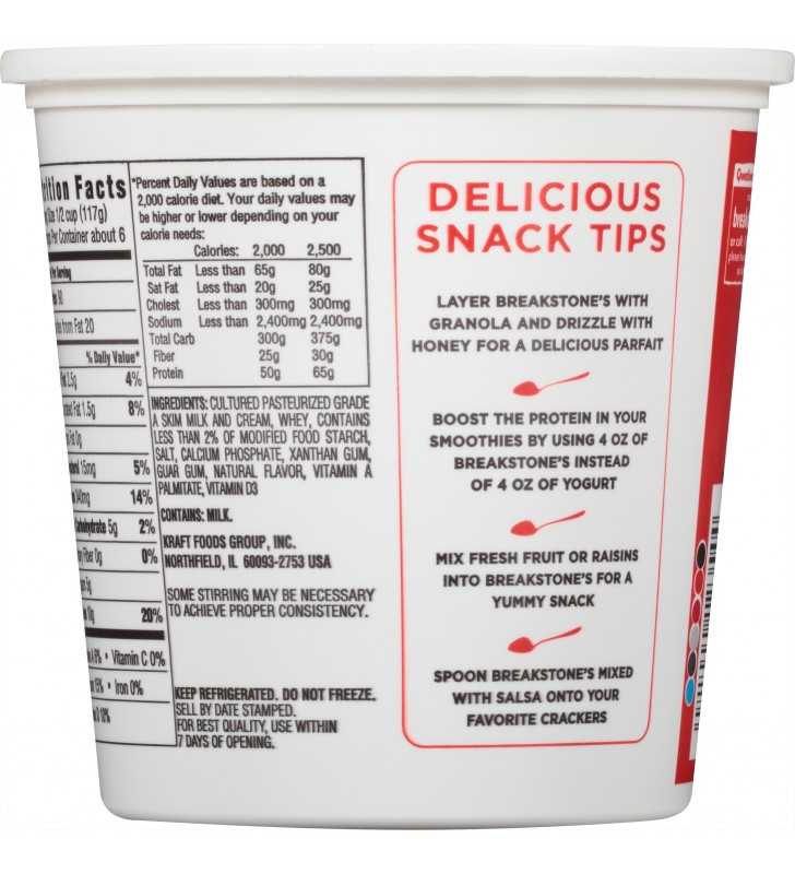 Breakstone S 2 Cottage Cheese Nutrition Facts | Besto Blog