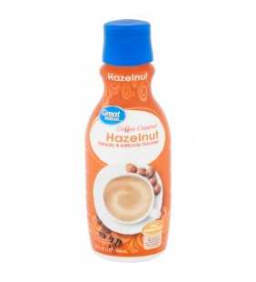Great Value Hazelnut Coffee Creamer, 32 fl oz