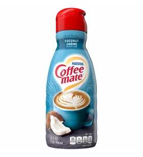 COFFEE MATE Coconut Créme Liquid Coffee Creamer 32 Fl. Oz. Bottle | Non-dairy, Lactose Free, Gluten Free Creamer 32 fl oz.