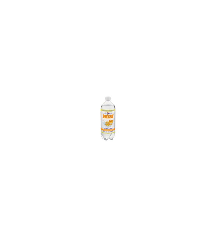 Clear American Sparkling Water, Orange & Cream, 33.8 fl oz 