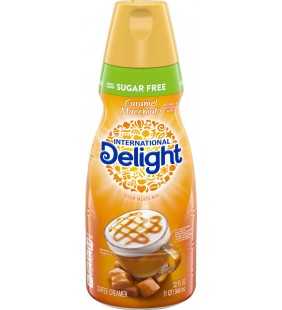 International Delight Sugar-Free Caramel Macchiato Coffee Creamer, Quart