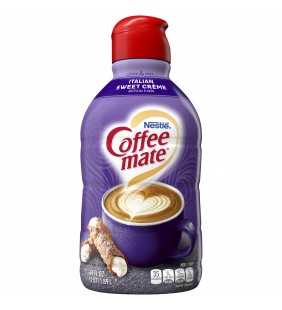 COFFEE MATE Italian Sweet Creme Liquid Coffee Creamer 64 fl. oz. Bottle 64 fl oz.