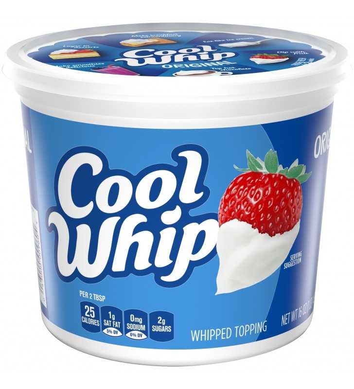 Cool Whip Original Whipped Topping, 16 oz Tub