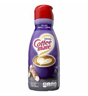 COFFEE MATE Italian Sweet Creme Liquid Coffee Creamer 32 fl. oz. Bottle 32 fl oz.