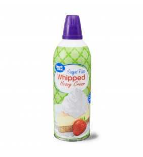 Great Value Sugar-Free Whipped Heavy Cream, 6.5 oz
