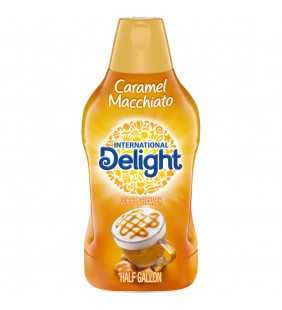 International Delight Caramel Macchiato Coffee Creamer, Half Gallon