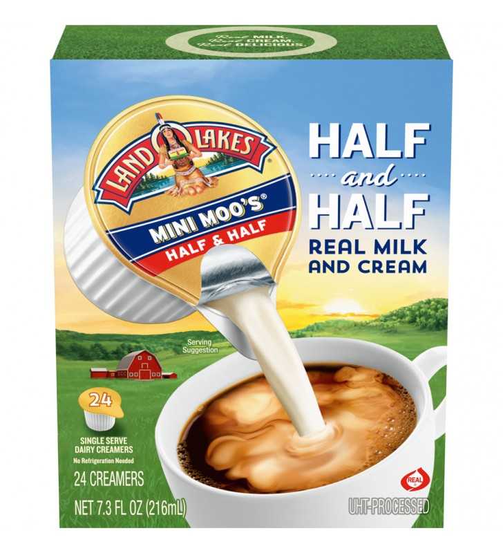 Land O Lakes Mini Moo S Half Half Creamer Singles 24 Count