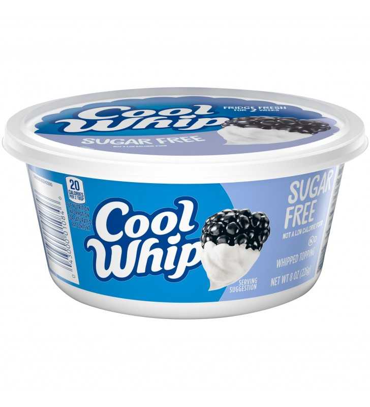 Cool Whip Sugar Free Whipped Topping, 8 oz Tub