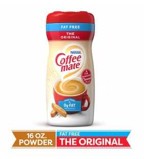 Nestle Coffeemate Fat Free Original Powder Coffee Creamer 16 oz. Canister