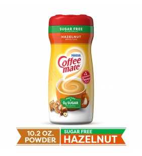 COFFEE MATE Sugar Free Hazelnut Powder Coffee Creamer 10.2 Oz. Canister Non-dairy Lactose Free Gluten Free Creamer