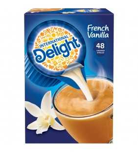 International Delight French Vanilla Coffee Creamer Singles, 48 Count