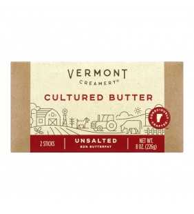 Vermont Creamery Cultured Butter Unsalted, 8.0 OZ