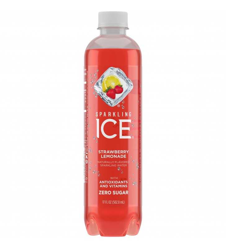 Sparkling Ice® Naturally Flavored Sparkling Water, Strawberry Lemonade 17 Fl Oz