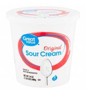 Great Value Original Sour Cream, 24 oz