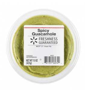 Freshness Guaranteed Guacamole, Spicy, 15 oz