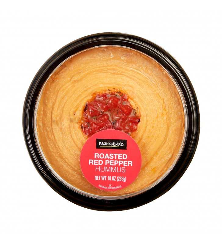 Marketside Roasted Red Pepper Hummus, 10 oz