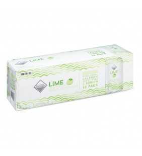 Clear American Lime Unsweetened Sparkling Water, 12 fl oz, 12 Count