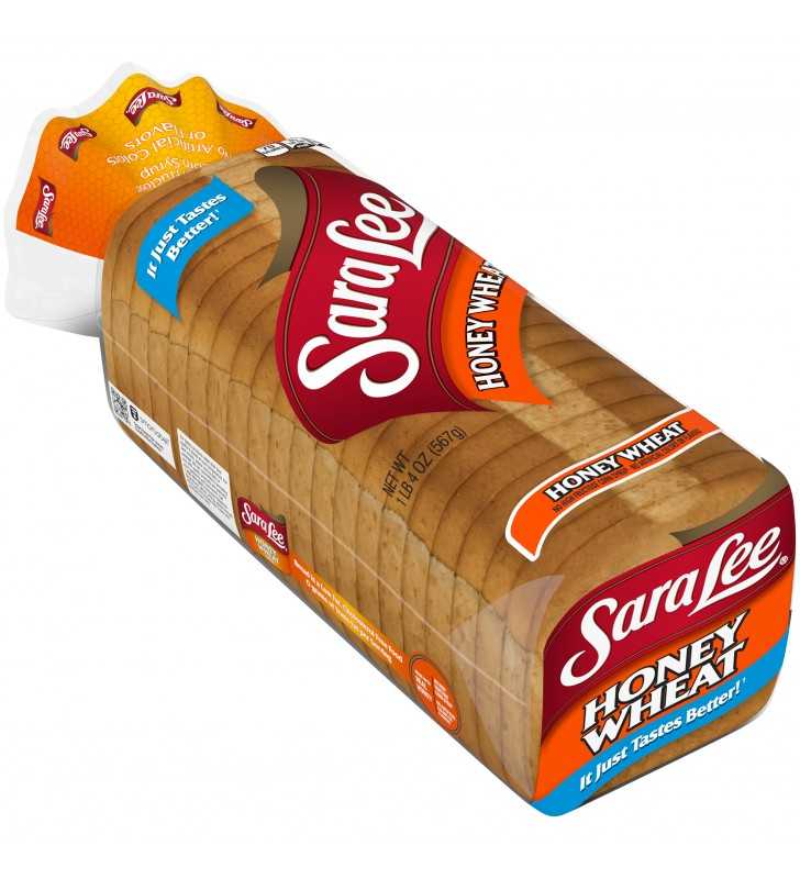 Sara Lee Honey Wheat Bread, 22 Slices, 20 Oz