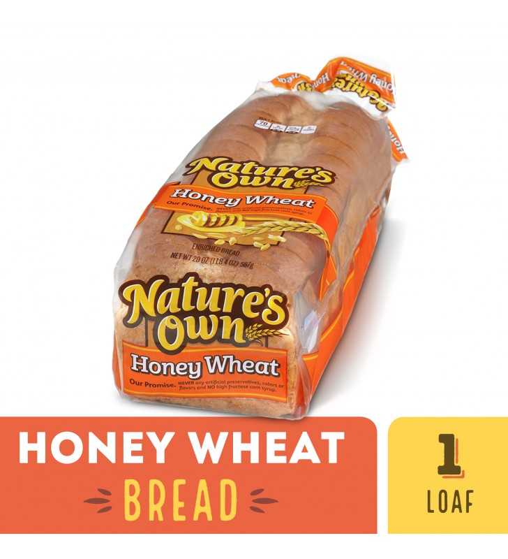 NATURE'S OWN Honey Wheat Bread, 20 oz