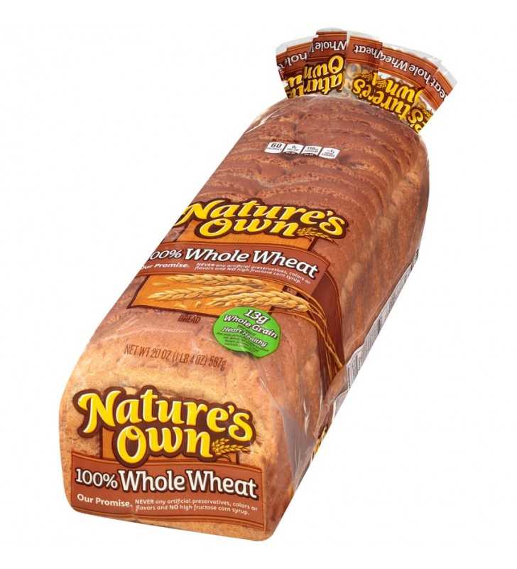 Nature's Own Honey Wheat Sandwich Bread, 20 oz - Kroger