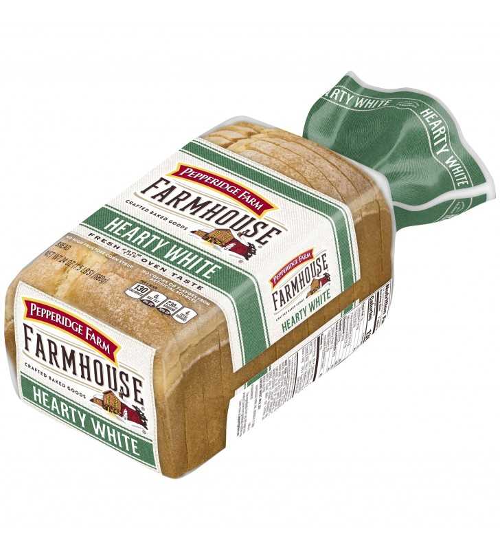 Pepperidge Farm Farmhouse Hearty White Bread, 24 Oz. Bag