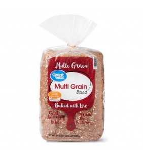 Great Value Multi-Grain Bread, 24 oz