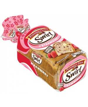 Pepperidge Farm Swirl Strawberry Breakfast Bread, 14 Oz. Bag