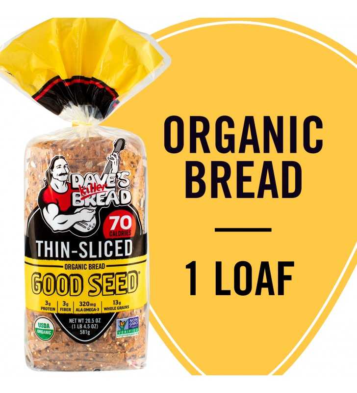 Dave's Killer Bread® Thin-Sliced Good Seed® Organic Bread 20.5 oz. Loaf