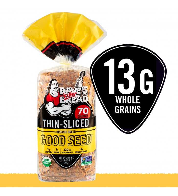 Dave's Killer Bread® Thin-Sliced Good Seed® Organic Bread 20.5 oz. Loaf