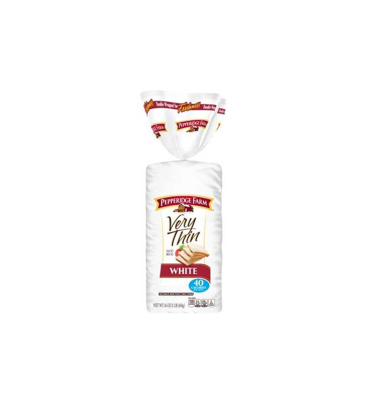 Pepperidge Farm Very Thin Enriched White Bread, 16 Oz. Bag