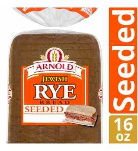 Arnold Jewish Rye Bread, Seeded, 16 oz