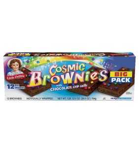 Little Debbie Big Pack Cosmic Brownies with Chocolate Chip Candy - 12 CT