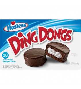 Hostess Chocolate Ding Dongs, 10 count, 12.70 oz