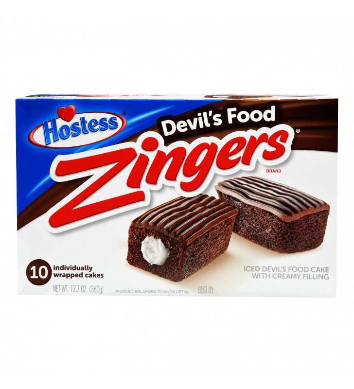 Hostess Devil's Food Zingers, 10 count, 12.70 oz
