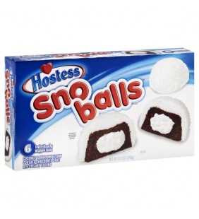 Hostess Snoball Snack Cake, 6 ct