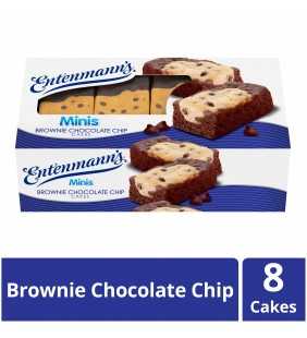 Entenmann's Minis Brownie Chocolate Chip Cakes, 8 count