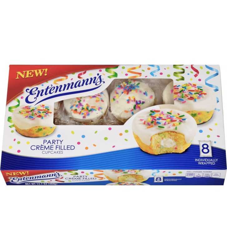 Entenmann's creme Filled Cup Cakes, 8ct.