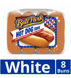 Ball Park Hot Dog Buns, 8 count, 13 oz