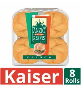 Anzio & Sons Kaiser Rolls, 8 count, 16 oz