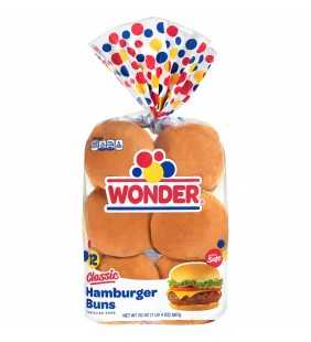 Wonder® Classic Hamburger Buns 12 ct Bag