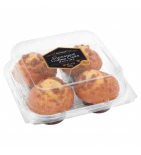 Marketside Cinnamon Coffee Cake Muffins, 14 oz, 4 Count