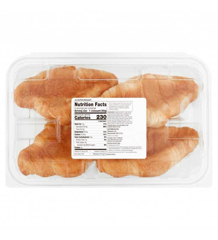 Butter Croissants 4 count, 9 oz at Whole Foods Market