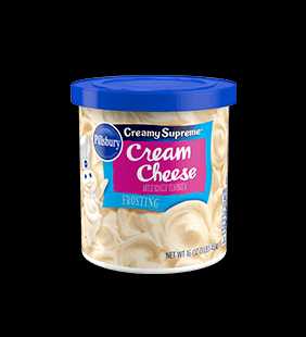 Pillsbury Creamy Supreme Cream Cheese Frosting 16 OZ
