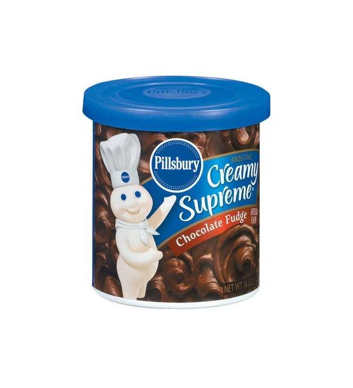 Pillsbury Creamy Supreme Frosting Chocolate Fudge 16 Oz